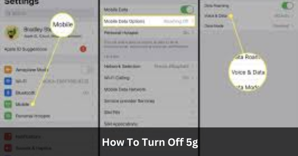 How To Turn Off 5g
